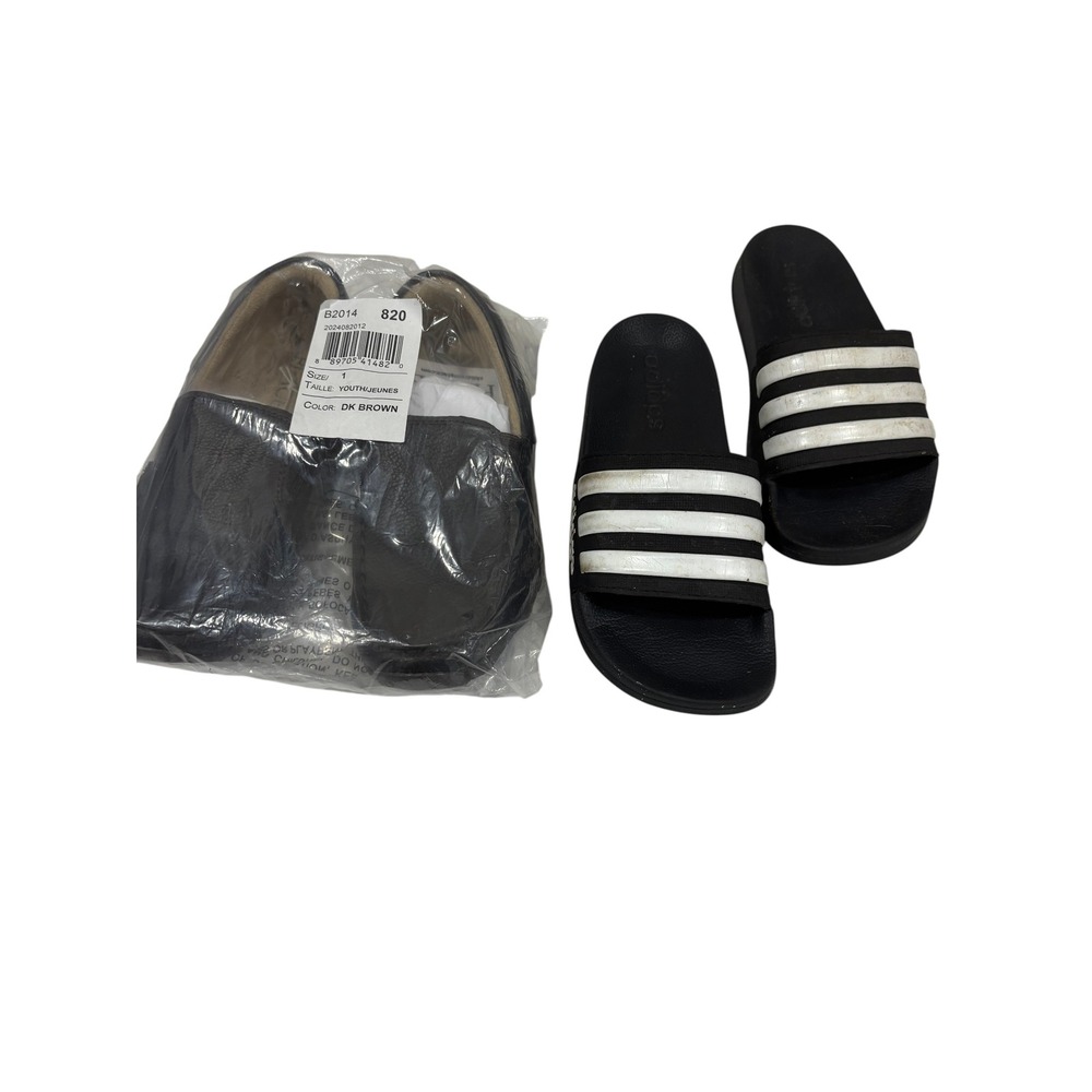 Adidas Black Slides 2 The Childrens Place Brown Loafers 1 Kids Casual Athleisure